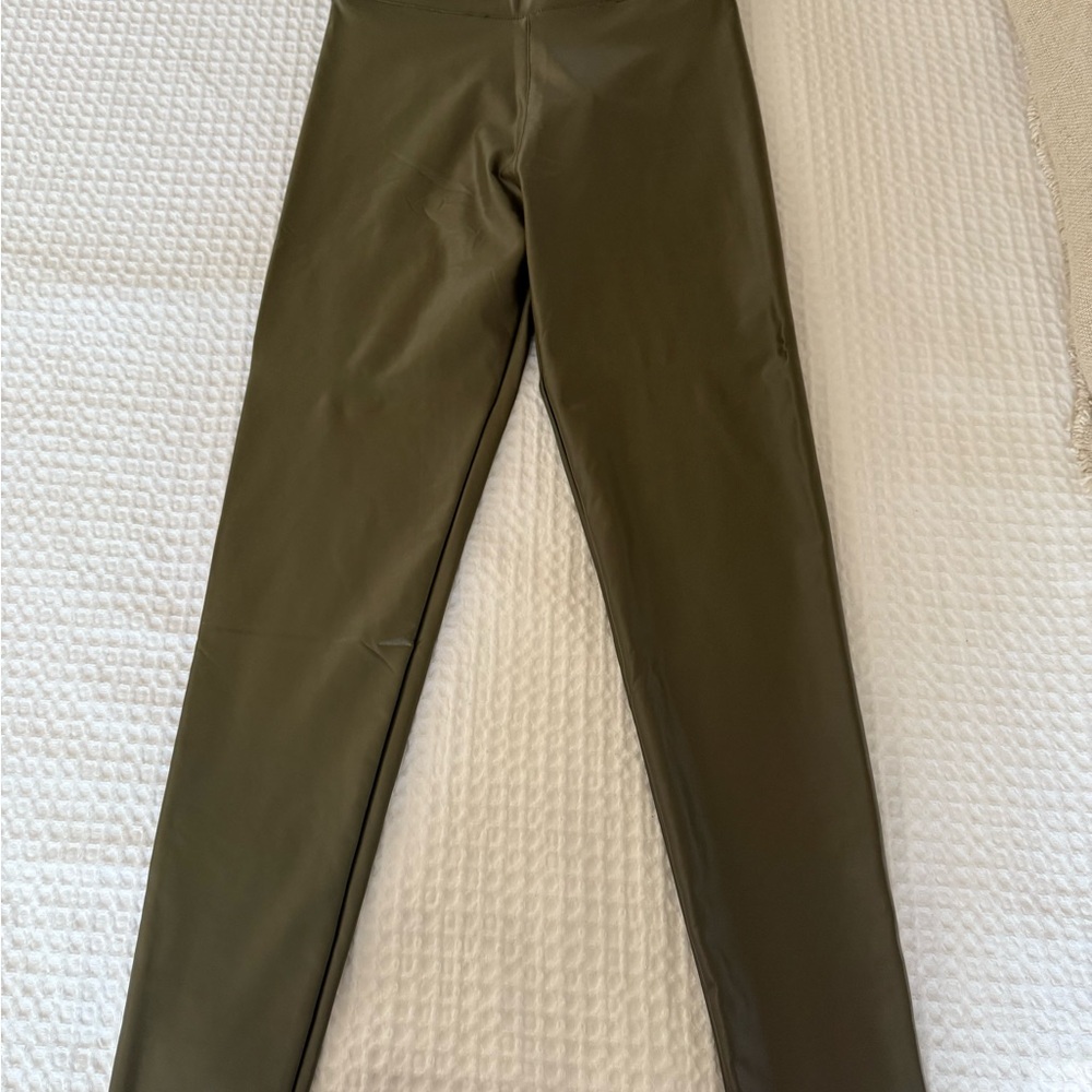 Minus the leather Olive Green Leggings